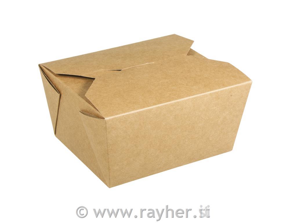 Darilna škatla za živila 600ml, 4 kosi 12x10,5cm