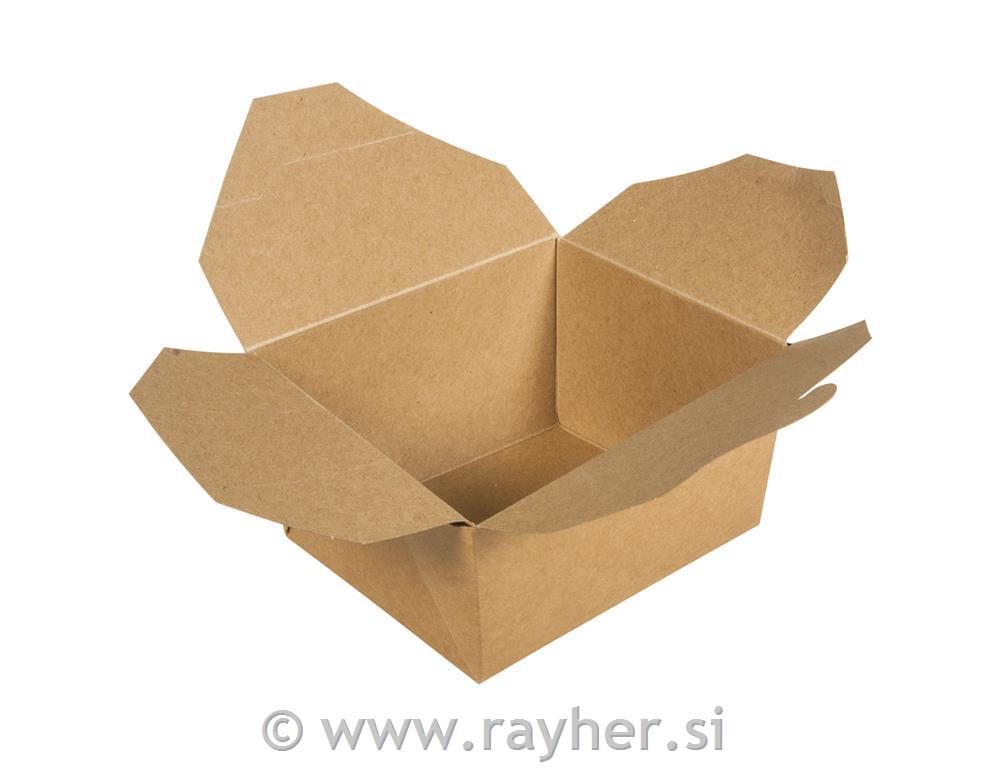 Darilna škatla za živila 600ml, 4 kosi 12x10,5cm