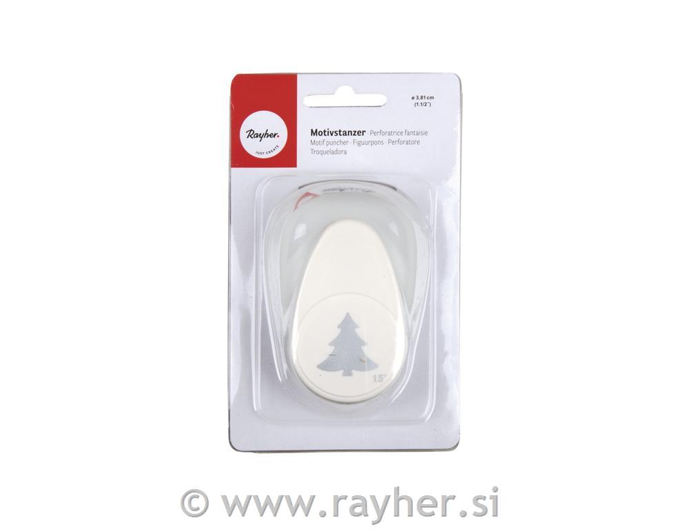 Probijač rupa, božićno drvce, 3.81 cm