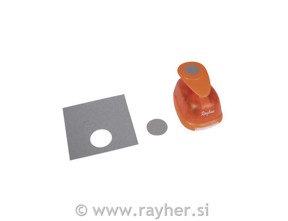 Motive puncher: Round, 3.16cm , (1 1/4"), tab-blister 1pc