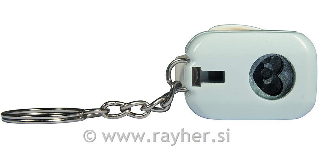 Probijač rupa mini privjesak, srce, 0.95cm