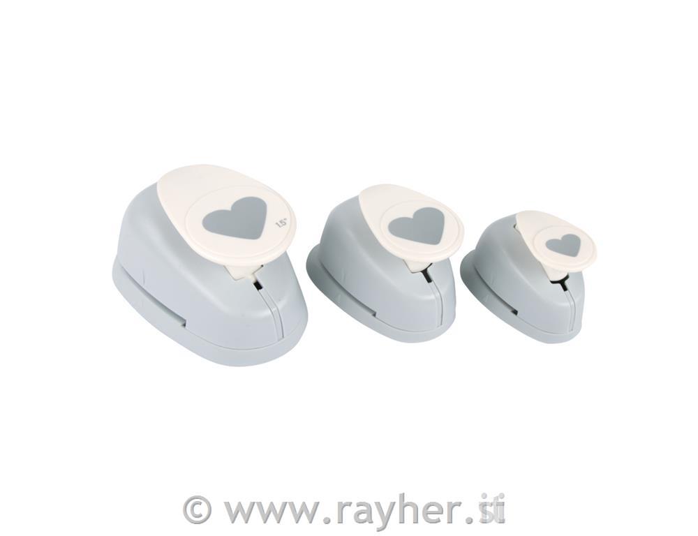 Set probijačev rupa, Srca, set 3m + 3.81cm