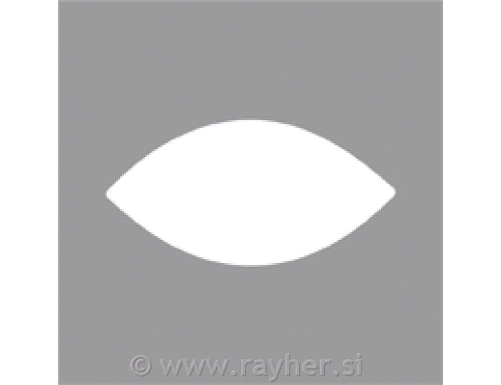 Probijač rupa, list, 2.54x1.27cm