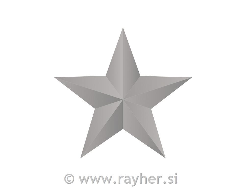 Probijač rupa embosirni, zvijezda, 5 cm