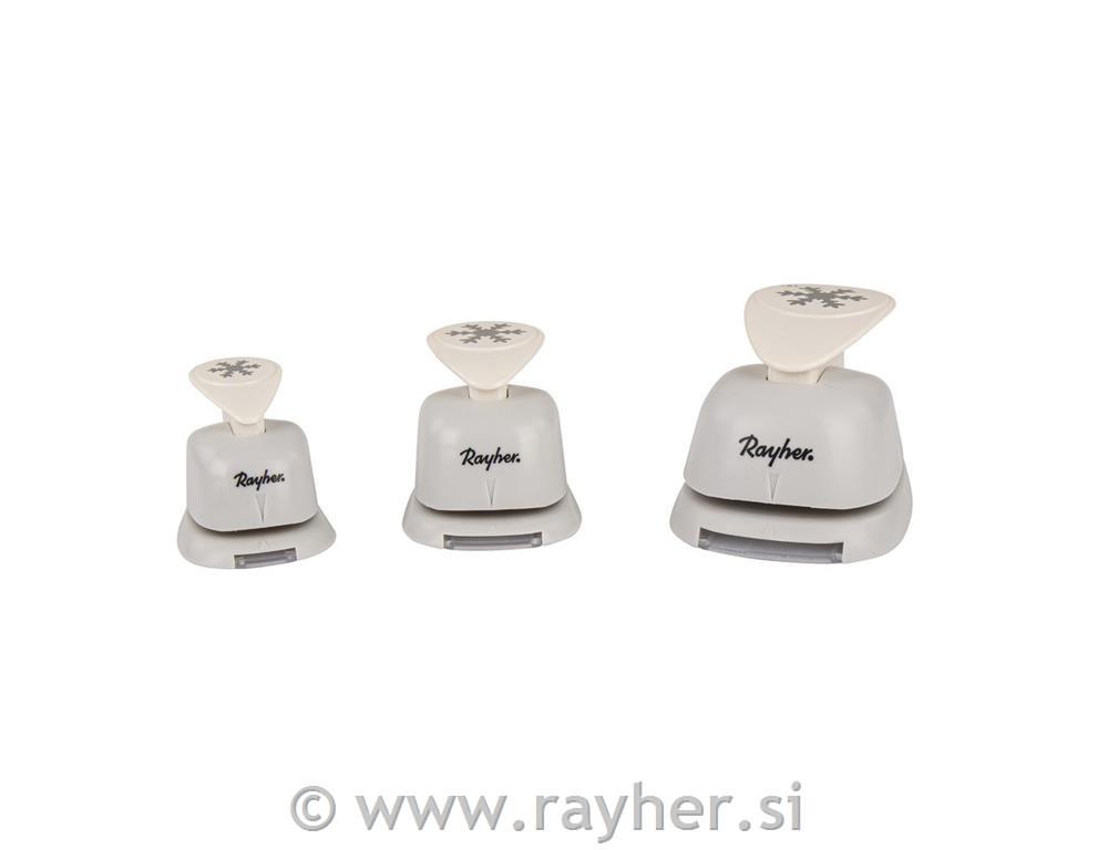 Probijač rupa Pahuljice, set 3