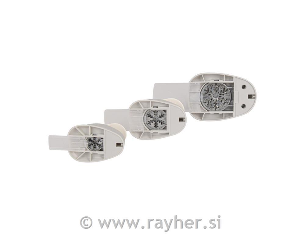 Probijač rupa Pahuljice, set 3
