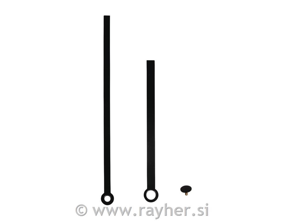 Kazalci za uro, črni, "Modern", 88mm/117mm+ pokrivni čep