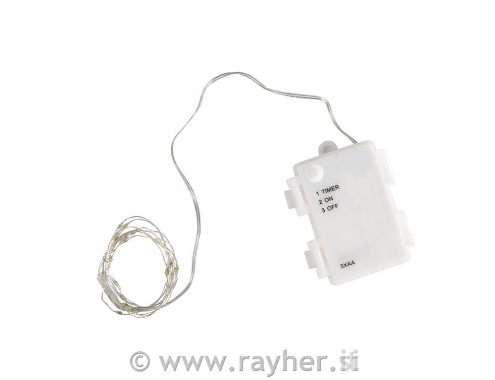 Mini LED lampice, vanjske,žuta svjetlost