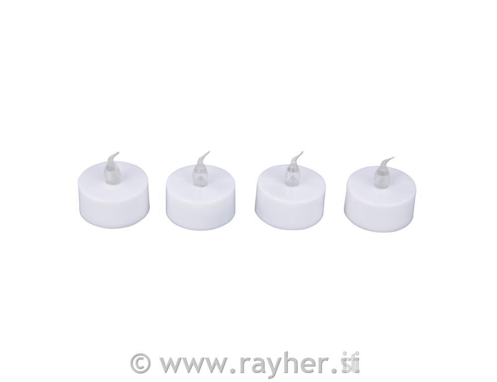 LED čajna svijeća set 4