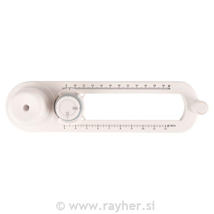 Circle cutter magnetic 8,5-30,2 cm