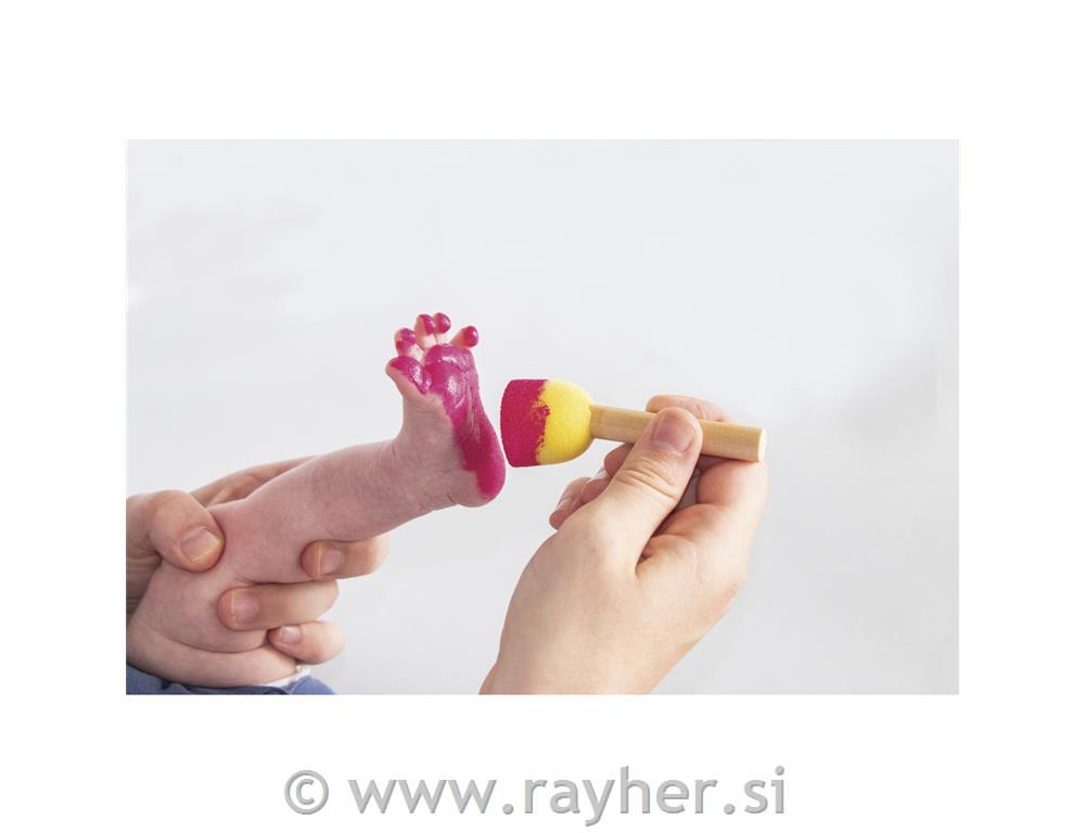 Kreativni set: Otisak nogice/rukice Baby