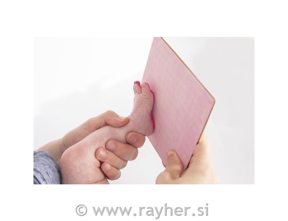 Kreativni set: Otisak nogice/rukice Baby