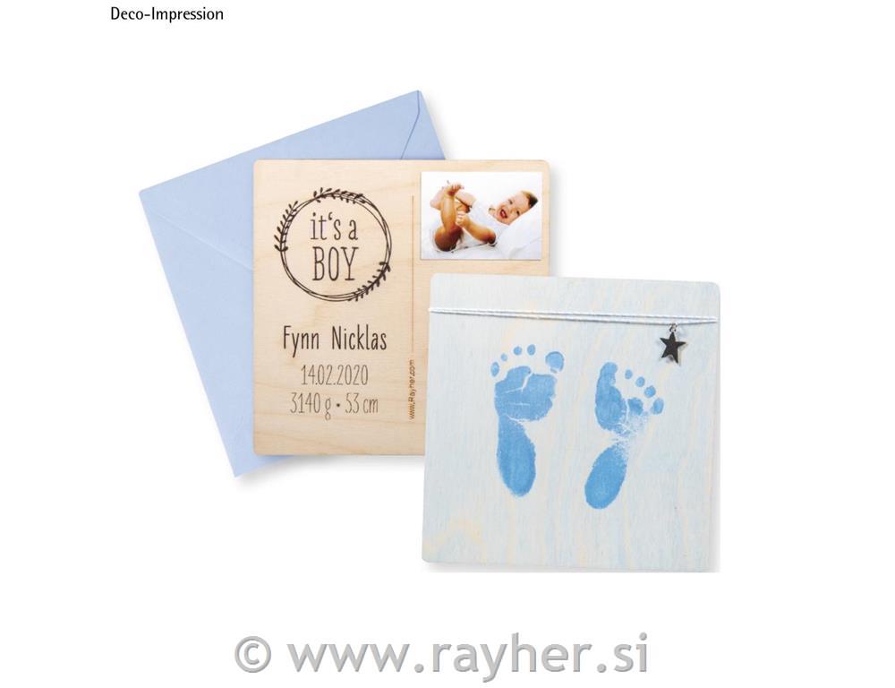 Kreativni set: Otisak nogice/rukice Baby