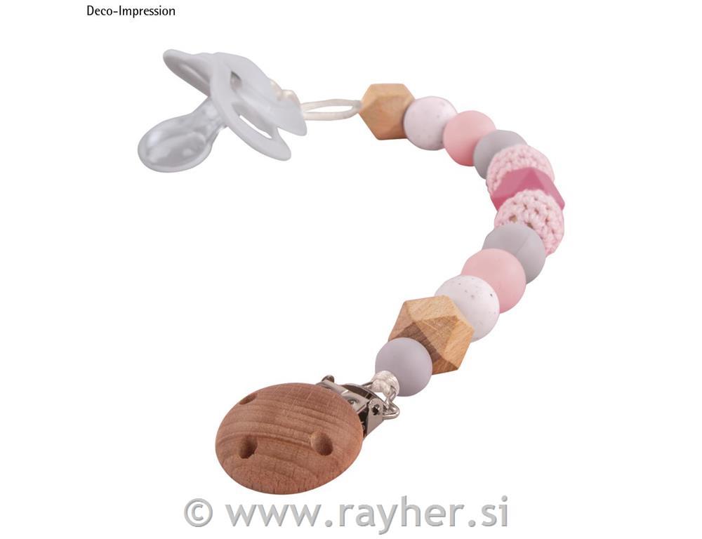 Kreativni set: Držalo za dudo, pink