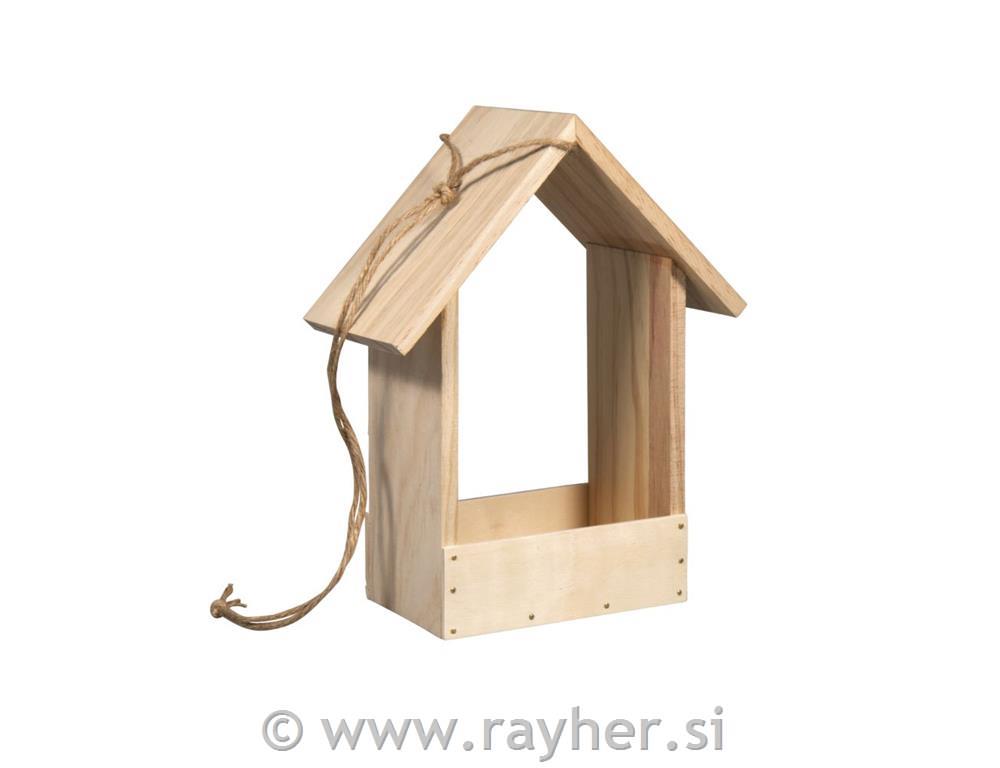 Hranilica za ptice 19,5x9,8x25cm