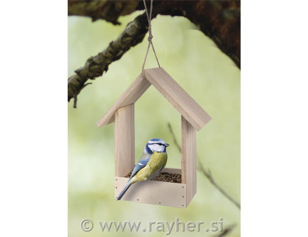 Hranilica za ptice 19,5x9,8x25cm