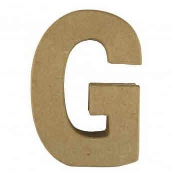 Slovo od papmacheja G, 15x10.5x3cm