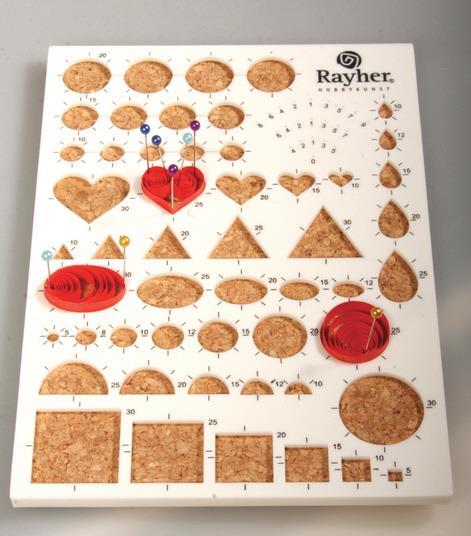 Nastavak za quilling s dnom od plutazličitih motiva