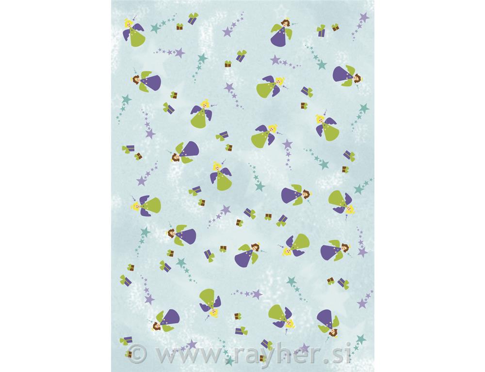 Čestitka-karton A4 Anđeo, 210x297mm, 220g/m2