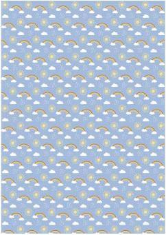 Karton Duge, baby plava, 190 g/m2