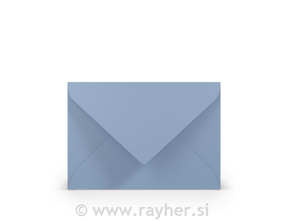 Kuverta B6, 125x176 mm, kraljevo modra, set 5
