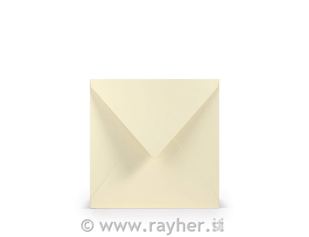 Envelope Square 164x164mm set 5; ivory