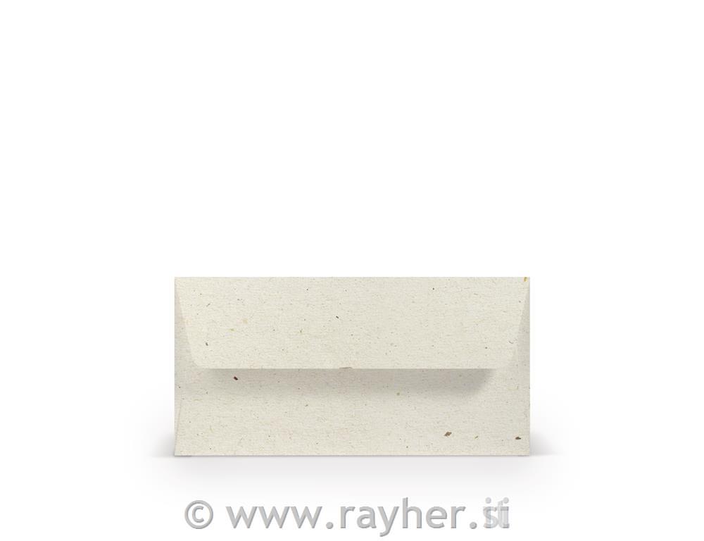 Kuverta podolg. 110x220mm 100g set 5 vanilija
