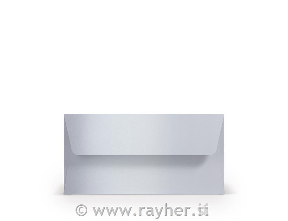 Omotnica podolg. 110x220mm 120g set 5; biserno bijela boja