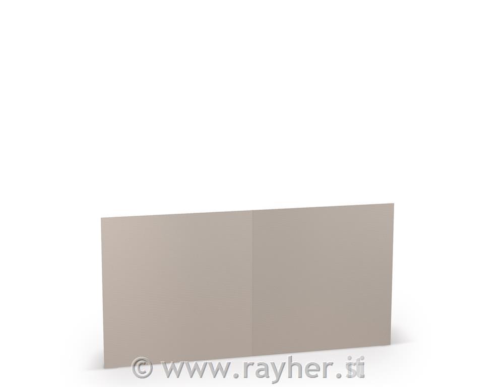 Čestitka kvadr. 157x157mm 220g set 5; taupe
