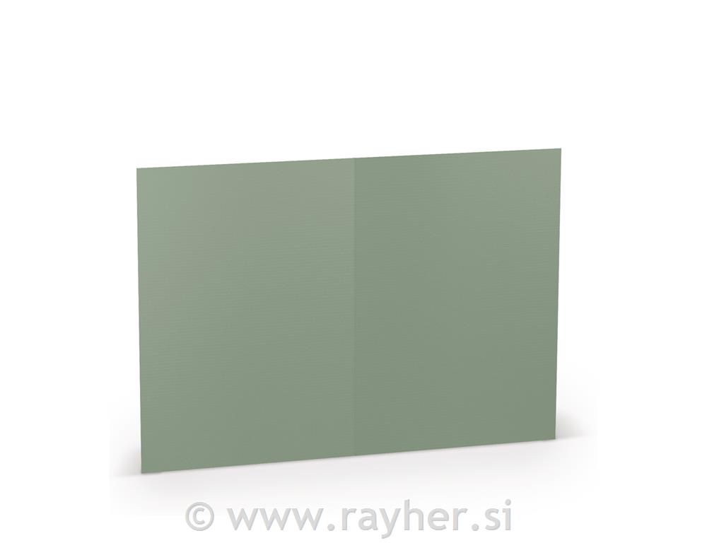 Čestitka B6 120x169mm 220g set 5; eukaliptus