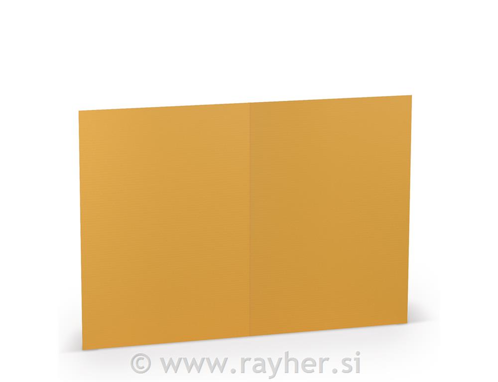 Čestitka B6 120x169mm 220g set 5; oker