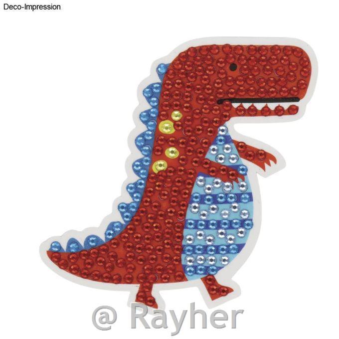 Creative set Diamond mosaic stickers Dinosaur