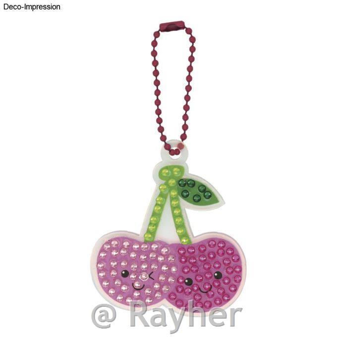 CK Diamond Painting key ring/tagCherry + Muffin