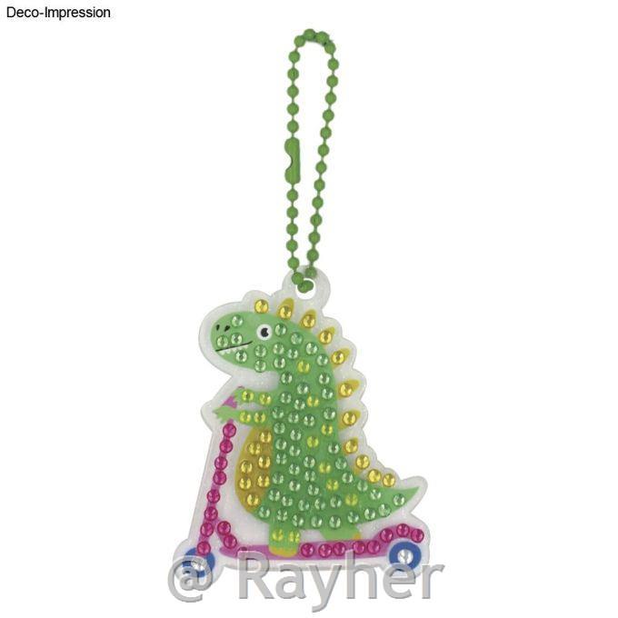 Kreativni set Diamantni mozaik privjesakDino i kornjača