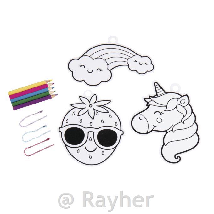 Kreativni set Skupljajuća folija privjesci