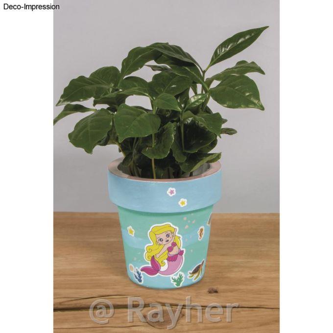 Creative set Flower pot Mermaid