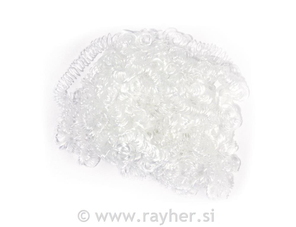 Kodri za angele, bele, o 9 mm, 15g