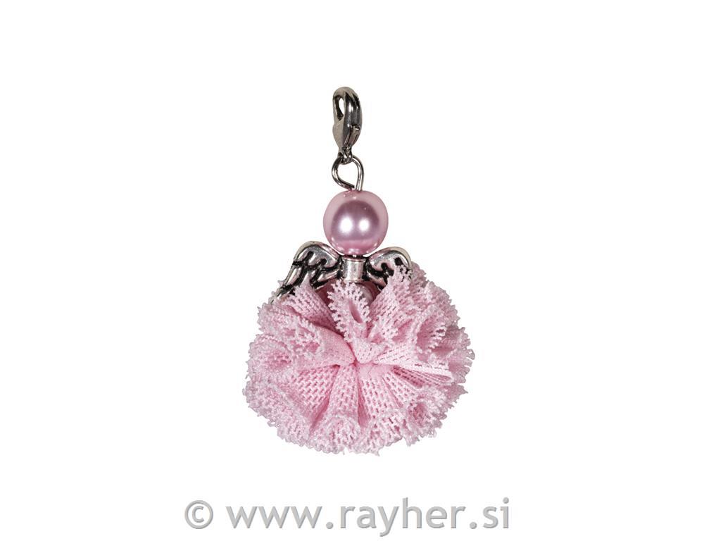 Set za stvaranje: Pompon anđeo, pink, se