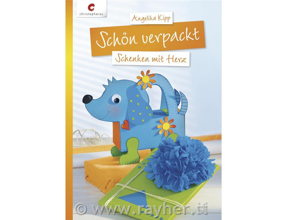 Knjiga "Schön verpackt-Schenken m. Herz", samo v Nemščini