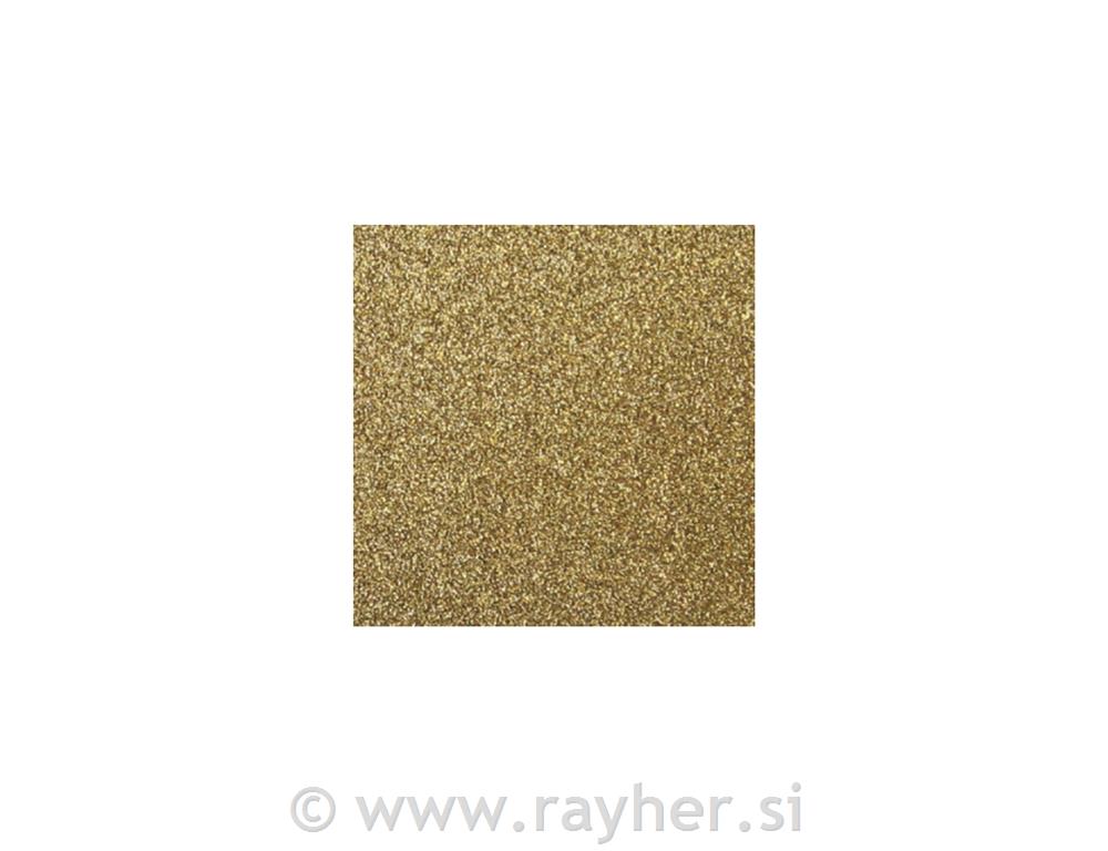 Scrapbooking papir s blistanjem, zlatni,30.5x30.5 cm, 200g/m2