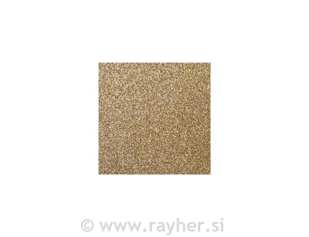 Scrapbooking papir s blistanjem, sv. zlatni, 30.5x30.5 cm, 200g/m2