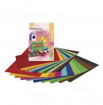 Fotokarton A3, set 300g / m2, 10 listova, 10 boja