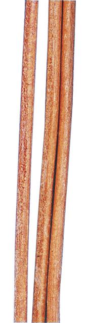 Kožna vrpca, 1.5 mm, 100 cm, 2 kom, bež