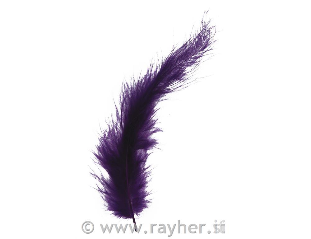 Perje paperjasto, ljubičasto, 10-15 cm,15 kom