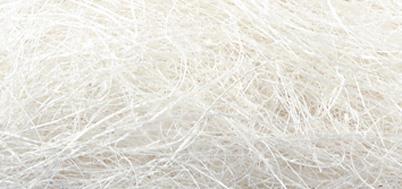 Grass fibre, white, bag 20 g