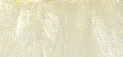 Organza vrećice, krem, 7,5x10 cm, 6 kom