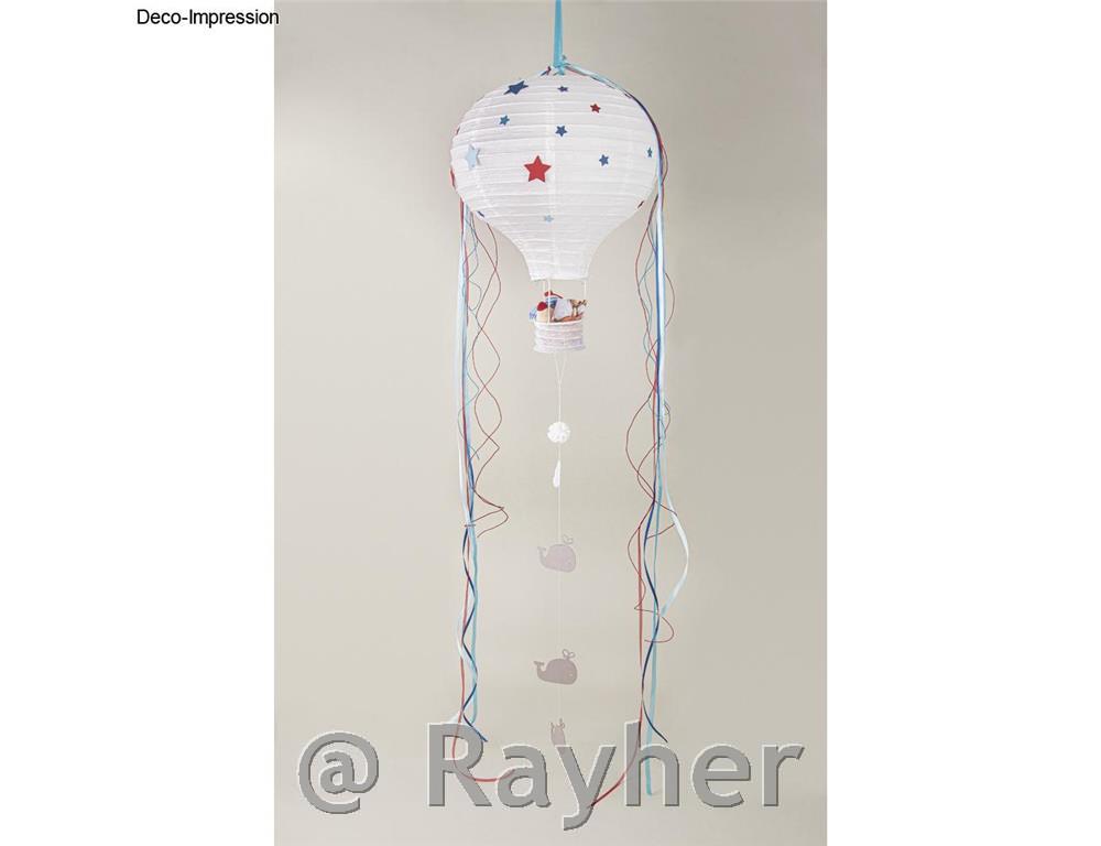 Lanterna papirna, Hot-air, 40x30cm, 1 kos