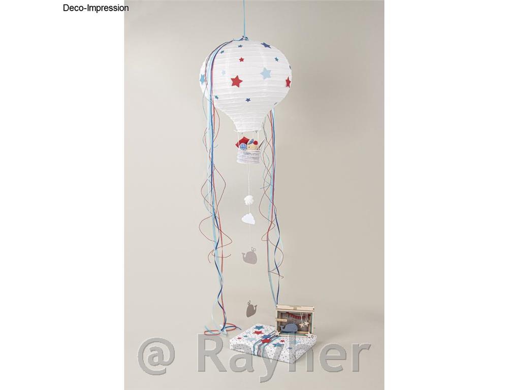 Lanterna papirna, Hot-air, 40x30cm, 1 kos