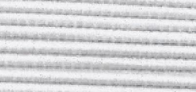 Gumena vrpca, 1mm, bijela, 5m