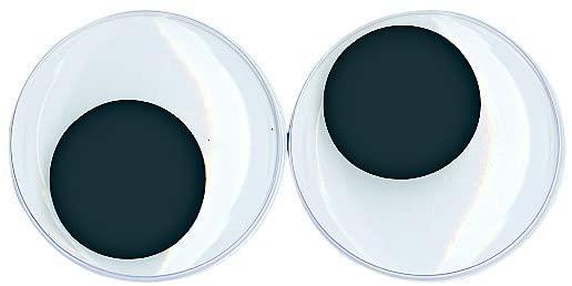 Oči plastične, 30 mm o, mješovite, 10 kom
